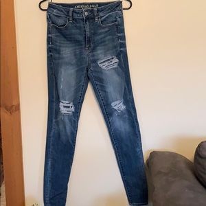 American Eagle Super High Rise Jegging